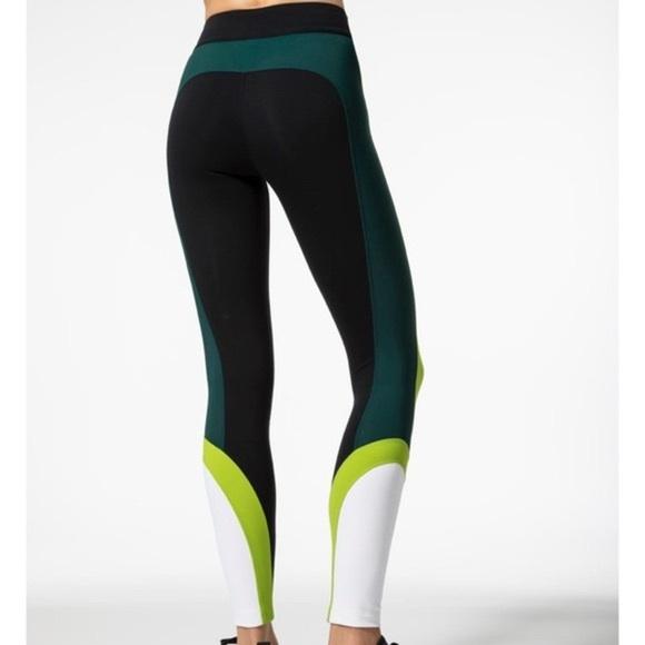 No Ka Oi Kihi Sporty Colorblock Leggings Active Workout Designer Women’s - Picture 4 of 15